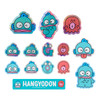 Sanrio Hangyodon Sticker Set And Bad Badtz-Maru Funny Face Design 753726