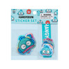  Sanrio Hangyodon Sticker Set And Bad Badtz-Maru Funny Face Design 753726 