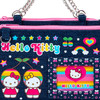Sanrio Hello Kitty Denim Pouch Munekyun Heisei Era Girl Item 796336