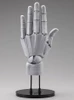  Kotobukiya 1/1 Artist Support Item Hand Model Men's/L -Gray- 