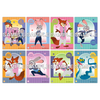Ensky Zootopia 2 Clear Card Collection BOX(18pcs)