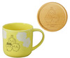 Yamaka Chiikawa Happy Blossom Mug With Coaster In Yellow