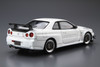 Aoshima The Tuned Car No.34 1/24 Scale Mine's BNR34 Skyline GT-R '02 Nissan Plastic Model
