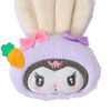  Sanrio Kuromi Hair Clip Plump Ears Bunny Club 777340 
