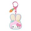 Sanrio Other Secret Mirror Rubber Keychain Fluffy Eared Bunny Club Characters 777536