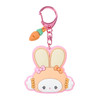 Sanrio Other Secret Mirror Rubber Keychain Fluffy Eared Bunny Club Characters 777536