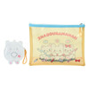 Sanrio Other Clear Pouch 2-Piece Set (With Friends) Hanamaru Ghost 764655