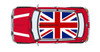 Hasegawa 1/24 Mini Cooper 1.3i (1997) Union Jack Plastic Model