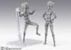  Bandai S.H.Figuarts Body-kun Ken Sugimori Edition Wireframe Gray Color Version Figure 