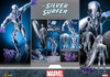  Hot Toys 1/6 Comic Masterpiece Silver Surfer Fully Poseable Figure (Marvel Comics: Fantastic Four) 