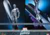  Hot Toys 1/6 Comic Masterpiece Silver Surfer Fully Poseable Figure (Marvel Comics: Fantastic Four) 