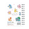  Pokemon Center Original A6W Ring Notebook / Sakura Flyer 