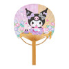 Sanrio Kuromi Message Card Summer Shaved Ice Bamboo Fan JSP 18-6 037711