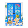 Sanrio Other Message Card Summer Sea And Town Visible From The Window JSP 24-6 037834