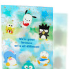 Sanrio Other Transparent Message Card Hapidanbui CL6-6 879436