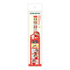 T's Factory Crayon Shin Chan Bamboo Chopsticks With Chopstick Pouch Included (21 Cm)
