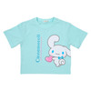 Sanrio Other Kids Short Sleeve T Shirt Cinnamoroll Light Blue