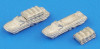 Pit-Road 1/700 WWII American Military Vehicle Set 2 Plastic Model