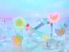 Bandai PROPLICA Moon Tone Neon And Glass Heart Dream Pact Set (Magical Sisters LuluttoLilly)