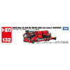  Takara Tomy Tomica Long Type No.132 Morita Small Off-Road Fire Truck Red Ladybug And Transporter 