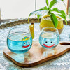  Square Enix Dragon Quest Smile Slime Wobbly Glass 