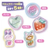  Takara Tomy Kira Gacha Stickers Puffy Drop Set 