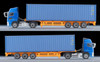 Tomytec (TOMYTEC) Tomica Limited Vintage Neo 1/64 LV-N292e Hino Profia 40 Ft Container Trailer Toho Vehicles TC36H1C
