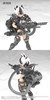 Tomytec 1/12 Scale Little Armory LA-MD03 Megami Device Equipment Set - Machine Gun A Unpainted Assembly Kit