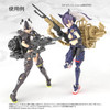 Tomytec 1/12 Scale Little Armory LA-MD03 Megami Device Equipment Set - Machine Gun A Unpainted Assembly Kit
