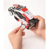  JOZEN Mini RC JRVC107-WH Toyota Gazzo Racing WRT Yaris Rally Racing Car 