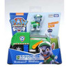  Takara Tomy Paw Patrol Basic Vehicle With Figure Rocky Clean Cruiser 