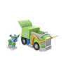  Takara Tomy Paw Patrol Basic Vehicle With Figure Rocky Clean Cruiser 