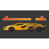 JOZEN JDC6043-YL Cast World Light & Sound Series Lamborghini Sian