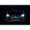  JOZEN Mini RC JDC6044-BK Cast World Light And Sound Nissan GT-R 