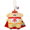  Takara Tomy Arts Sanrio Characters Mocchi-Mocchi Chain Strap Mascot Pompompurin Hero 