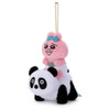  Takara Tomy Arts Poor Thing! Marchen Land Plush Mascot Opanchu Riding A Panda 