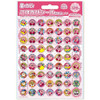 Beverly Kirby Sparkly Mini Reward Stickers (126 Pieces) 