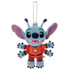  Takara Tomy Arts Disney Stitch Puchi Pop Ball Chain Mascot Red Suit 