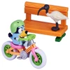  Takara Tomy Bluey Figure Set Bluey And Bicycle 