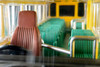 Tomytec Tomica Limited Vintage Neo 1/64 LV-N60b Nissan Civilian Kindergarten Bus Yellow / Red Finished Model