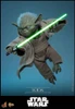  Hot Toys 1/6 Movie Masterpiece Yoda Scale Fully Poseable Figure (Star Wars: Revenge of the Sith) 