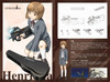 Tomytec Little Armory Gunslinger Girl LA-GG01 Henrietta P90 And P239 Type 1/12 Scale Unpainted Assembly Kit