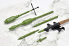 Tomytec Little Armory LA118 RPG-7 V2 Type 1/12 Scale Unpainted Assembly Runner Kit