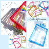 Oshimamo Trading Card Key Holder Crown Clear Pink