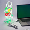 Final Fantasy XIV Neon Light Senor Sabotender