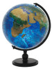 Jigsaw Puzzle - 3D Spherical Puzzle Blue Earth Aqua Includes Missing Piece Request Postcard Display Stand And Assemb (540 Pieces)