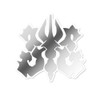 Dragon Quest VII Reimagined Metallic Die Cut Sticker Emblem Of Water