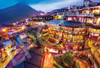 Jigsaw Puzzle - Enchanting Jiufen Taiwan Super Small Pieces Includes Glue Spatula And Point Voucher (1053 Pieces)