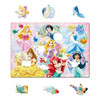 Jigsaw Puzzle - Child Puzzle Disney Princess Shining World DC- Antibacterial Coating Includes Storage Cover (60 Pieces)