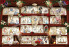 Jigsaw Puzzle - Disney Puzzle Decoration Collage Bookshelf Disney Princess (300 Pieces)